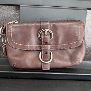 Coach vintage Leather Wristlet